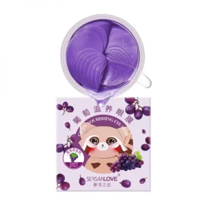 Гідрогелеві патчі SERSAN LOVE Grape Nourishing Eye Mask